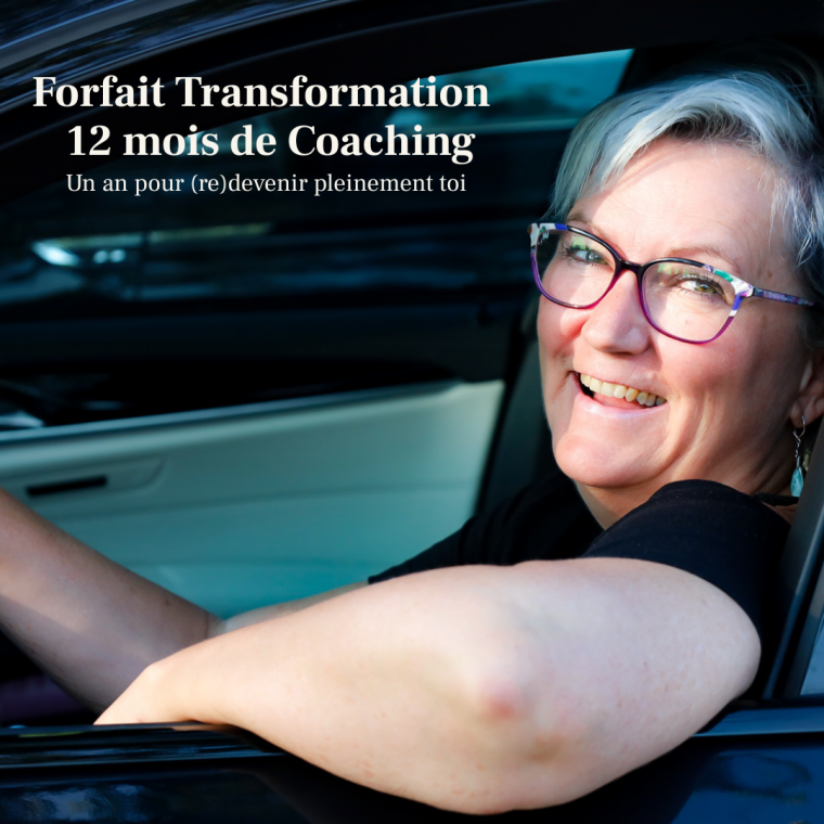 Forfait Transformation – 12 mois de Coaching