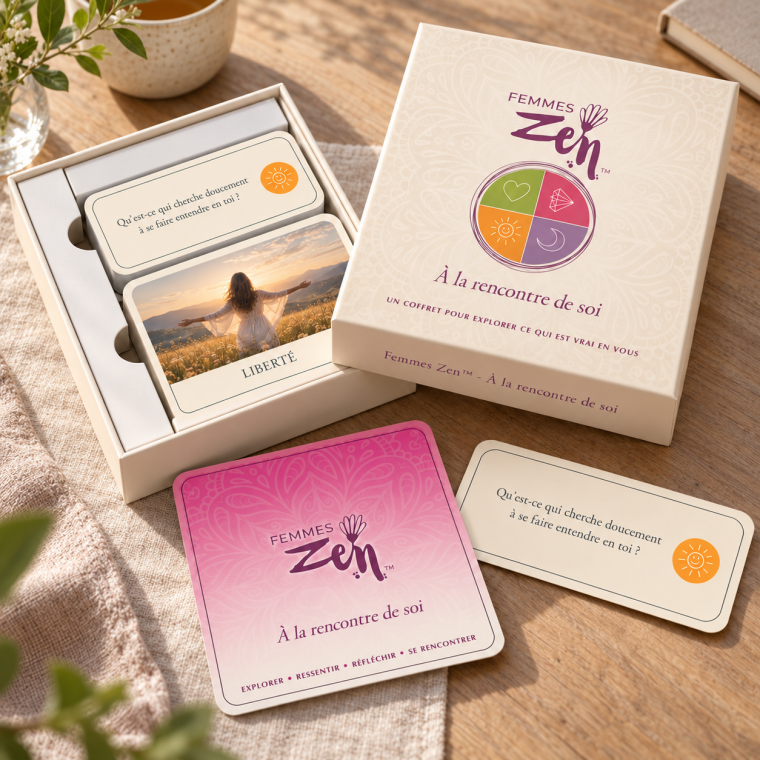 Femmes ZEN™ – À la rencontre de soi | Coffret d'introspection
