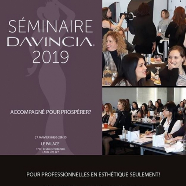 Conférence Séminaire Davincia / Si tu veux ce que tu n’as jamais eu, fait ce que tu n’as jamais fait !