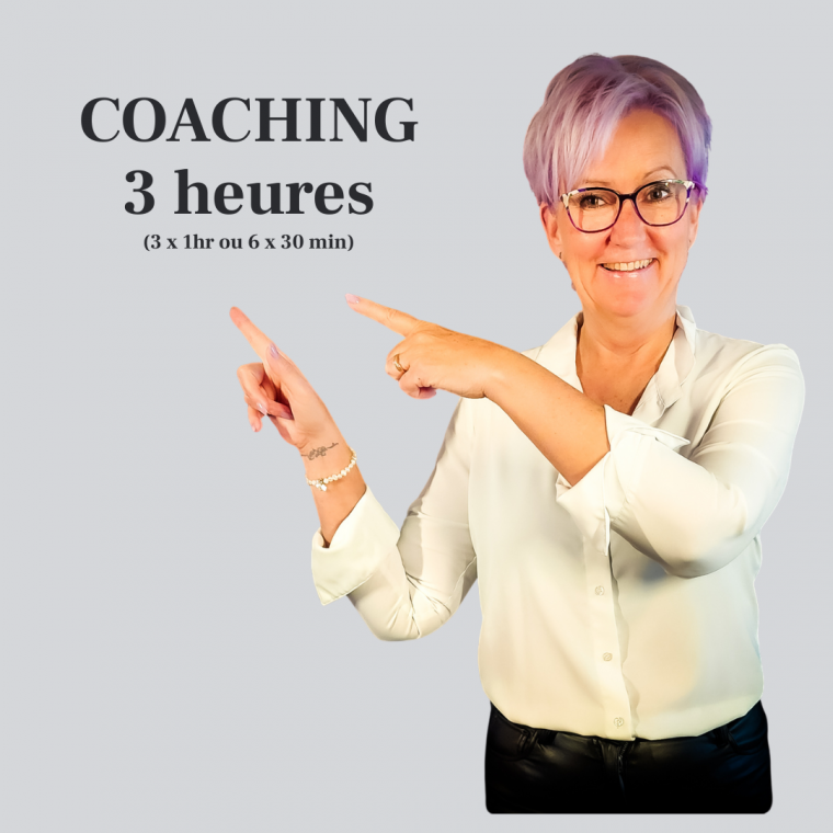 Coaching 3 heures - Sous toutes ses formes