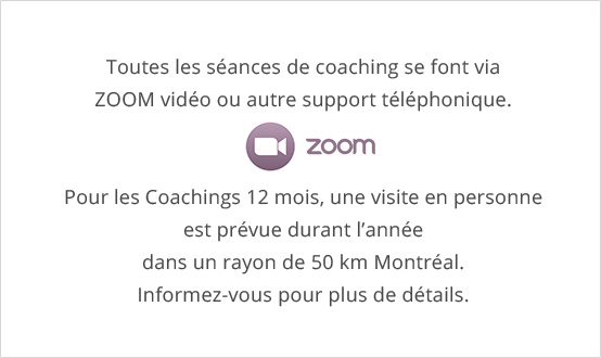 Coaching 12 mois